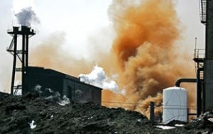 Один из мусоросжигательных заводов в Москве